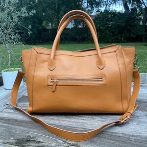 Mark & Graham Zoe Leather Work Tote